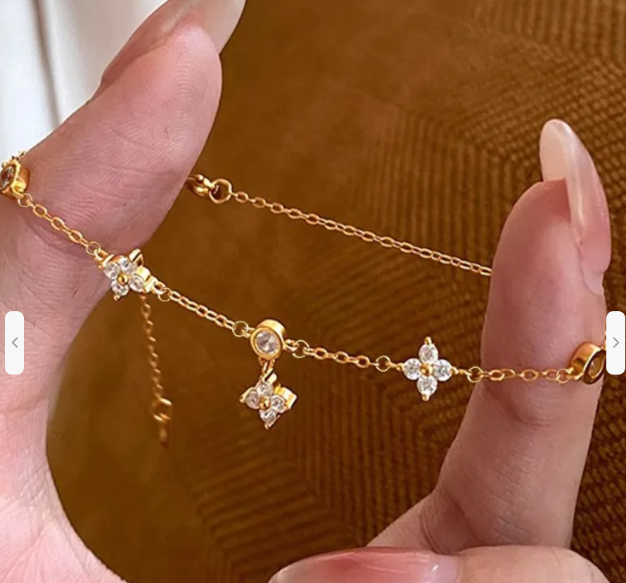 Khas Premium Popular Design Western Bracelet ( Golden )