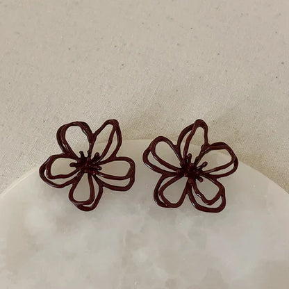 Mahorn Festive Flower Earrings