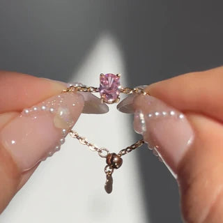 Adjustable Diamond Ring-Super Flash High Carbon Diamond Body