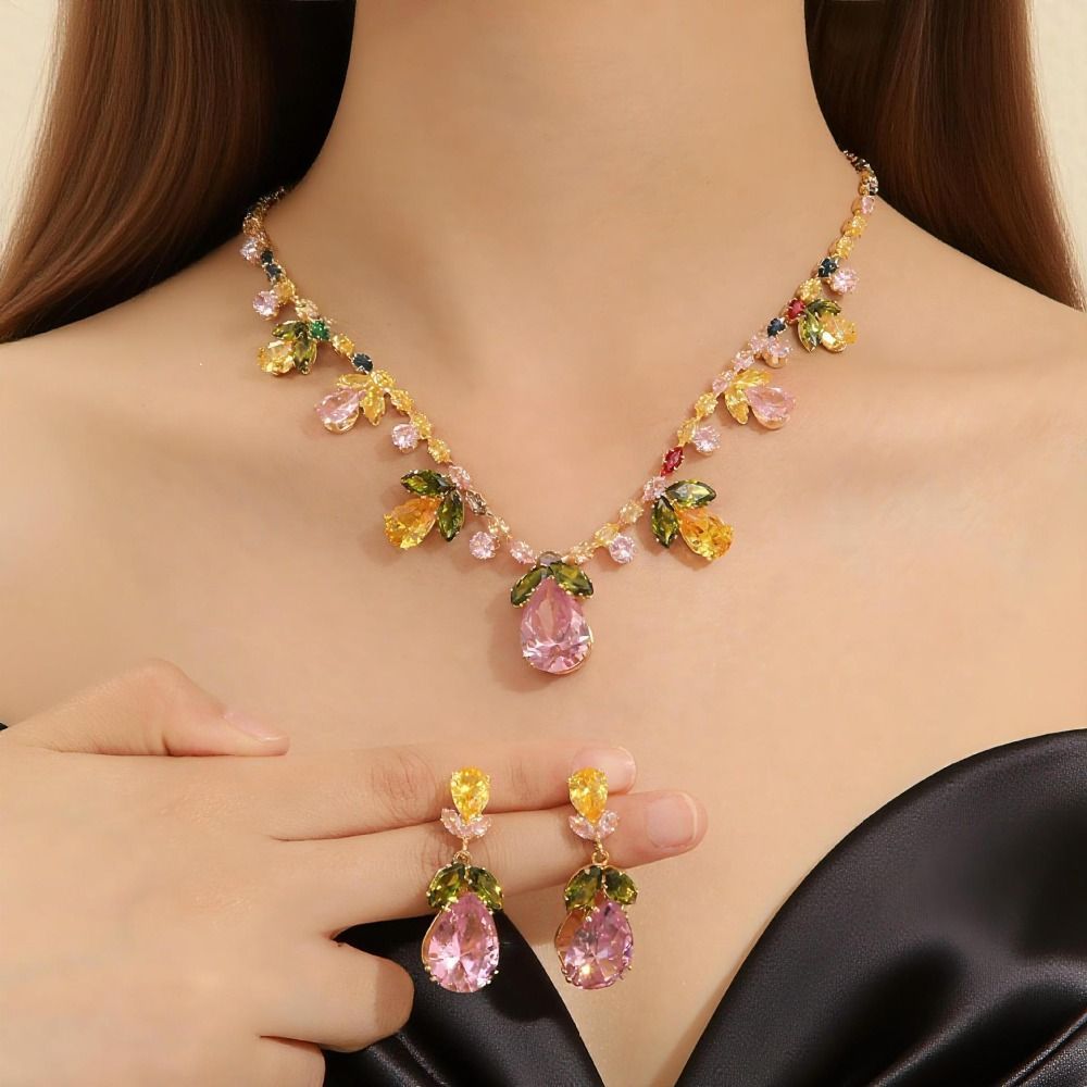 Multi-Beads Ceramic Beaded Necklace