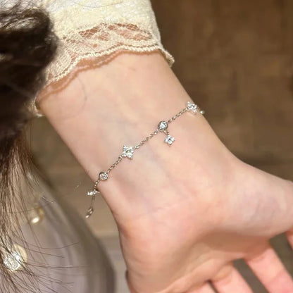 Zircon Clover Bracelet |Premium Good|