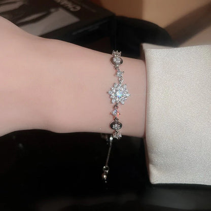 Snow Flack Bracelet - Exquisite Zircon Bracelet Light Luxury